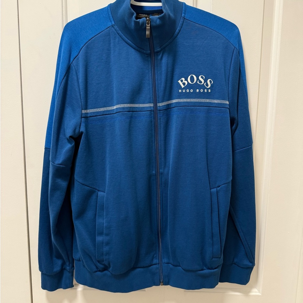 Hugo Boss Men's Blue Sweater